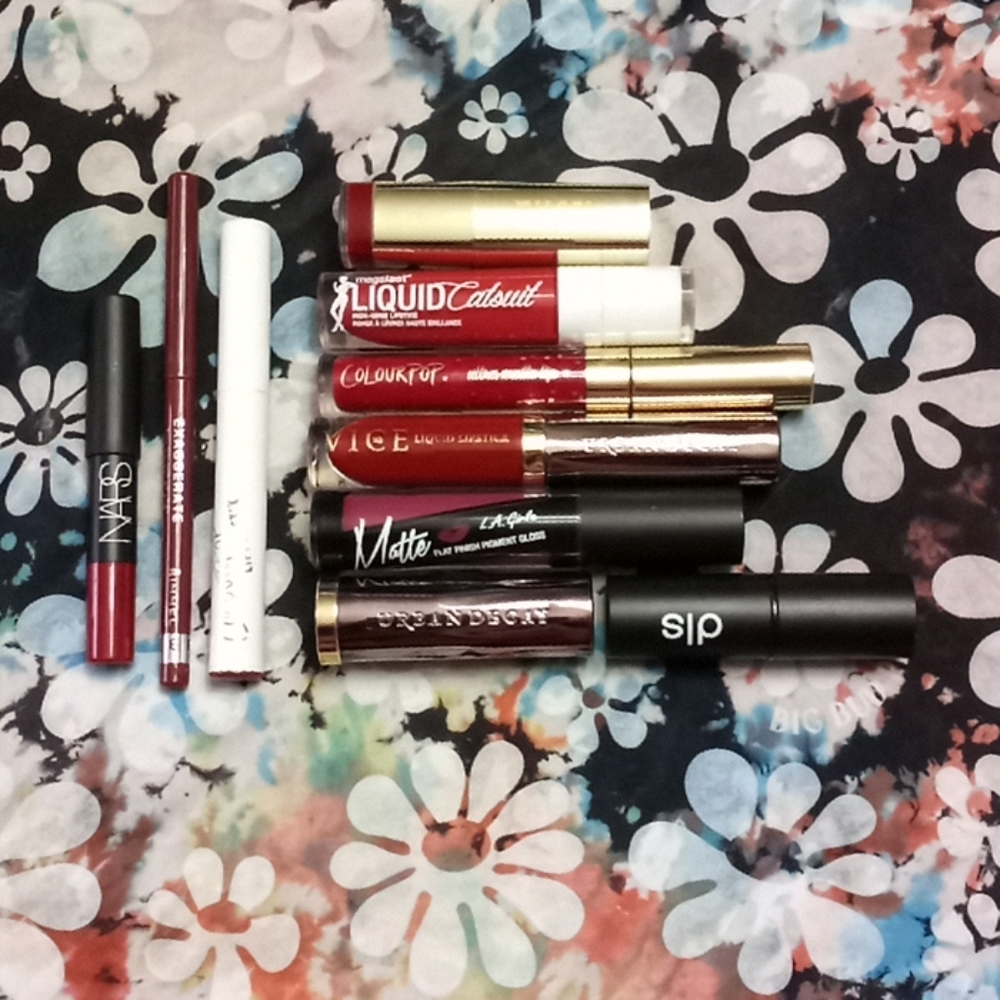 Red/Berry Lipstick Bundle
